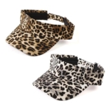 CharmBurst 2er Set Visor Cap Leoprint Klettverschluss