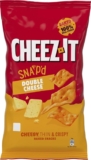 Cheez-It Double Cheese Thin & Crispy Baked Snacks 12 x 150g (Pack of 12) Thin and crispy baked cheese snacks made with 100% real cheese , an anytime snack perfect for movie nights and gatherings
