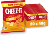 Cheez-It Snapd Double Cheese Baked Snacks, 20x40g