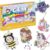 Chengxun Gem Diamond Painting Kits for Girls – 5D Art Craft Kits for Kids, Make Your Own Diamond Keychains – Gifts for Girls & Toddlers (Ages 3-8), Yellow