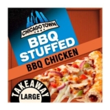 Chicago Town Takeaway Stuffed Crust BBQ Chicken Large Pizza 668g
