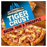 Chicago Town Tiger Crust Bacon, Ham & Pineapple Frozen Pizza 380g/Cheese Pizza 305g – Nectar Price