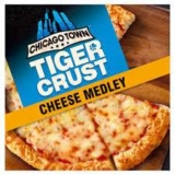 Chicago Town Tiger Crust Pizzas (Cheese Medley / Bacon, Ham & Pineapple / Double Pepperoni)