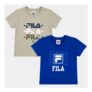 Childrens 2pk Fila T-Shirt Ages 2, 3 and 4 Only