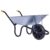 Chillington Chasseur Galvanised Puncture Free Wheelbarrow – 90L – Free C&C