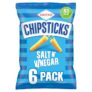 Chipsticks Salt & Vinegar Multipack Crisps 6 x 17g (£1.05 max S&S)