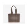 Chlo Taupe Embroidered Soft Leather Handbag
