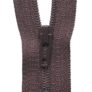 Chocolate Nylon Zip (56cm / 22) – free C&C only