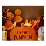 Choice Of 3 Wooden Pumpkin Signs