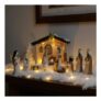 Christmas Nativity Set – 14-Piece with Light-up Manger