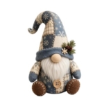 Christmas Patchwork Fabric DIY Decor Kit Gnome Sewing Craft