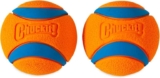 Chuckit Ultra Ball Durable High Bounce Rubber Dog Toy for Fetch and Playtime, Compatible with Launcher, Large, 7. 3cm (Pack of 2) Prime