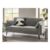 Chunky Chenille Dark Grey Mila 3 Seater Sofa
