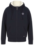 Chunky Zip Through Borg Lined Hoodies with Code (3 colours available)
