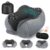 Cirorld Memory Foam Travel Neck Pillow with Eye Mask, Ear Plugs & Carry Bag