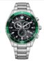 Citizen Eco-Drive Chronograph Stainless Steel Bracelet Watch