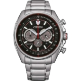 Citizen Eco-Drive Watch, Analog Chronograph, 100M WR, Model: CA4561-89E
