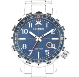 Citizen Mens Eco-Drive Aviator Blue Dial 43mm 100M WR Watch