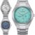 Citizen Zenshin 60 Automatic Sapphire Super Titanium Mens Watch Silver/Blue/Tiffany Blue