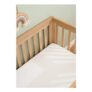 Clair De Lune 2 Pack White Cot Bed Sheets