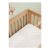 Clair De Lune 2 Pack White Cot Bed Sheets