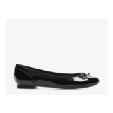 Clarks Couture Bloom Black Pat Shoes