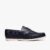 Clarks Mens Ebford Leather Shoes, Navy (Size 6-12) – W/code