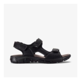 Clarks Napoli Tide Black Sandals