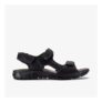 Clarks Napoli Tide Black Sandals
