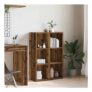 Classic Book Cabinet/Sideboard Old Wood 66x30x98 Cm Engineered Wood