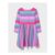 Classic Striped Long Sleeve Jersey Dress in Multicolours Ahe 6-7