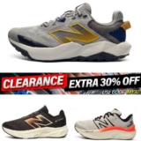 Clearance Sale Extra 30% W/Code: Includes New Balance, Adidas, Hush Puppies etc (Examples in Description)