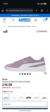 Clearance Sale On Brand Trainers e.g. PUMA Womens Vikky V3 Trainers Purple