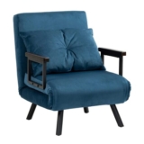 Click Clack Single Chair Bed Settee for Living Room, Guest Room