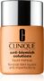 Clinique Anti-Blemish Solutions Liquid Foundation Makeup With Salicylic Acid For Dry Combination To Oily Skin Types Medium Coverage, Natural Matte Finish