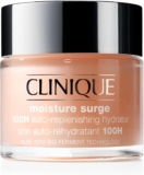 Clinique Moisture Surge 100H Auto-Replenishing Hydrator Oil Free Face Moisturiser With Hyaluronic Acid Aloe Vera Bioferment For All Skin Types Hydrating Moisturising
