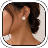 Clip On Earrings for Women Pearl Earrings Gold Tone 10mm 12mm 14mm Non Pierced Pearl Prom Wedding Jewelry Gift