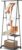 Clothes Rail with Shoe Shelf 5542160cm Garment Hanging Rack for Bedroom (Black)