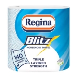 Clubcard: Regina Blitz Kitchen Roll 140 Supersized Sheets 2 Roll
