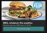Co-op Members get any 2 BBQ faves for £5.50