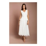 Coast Lace Full Midi Skirt