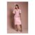 Coast Petite Placement Print Puff Sleeve Cotton Midi Dress