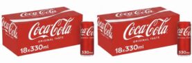 Coca-Cola Original Taste 2 x 18 x 330ml