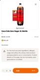 Coca-Cola Zero Sugar, 2L (Can buy any amount) via Co-op – Huddersfield – Fees Apply