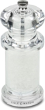Cole & Mason H50502P 505 Clear Salt Mill, Precision, Acrylic, 140 mm, Single, Includes 1 x Salt Grinder