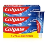 Colgate Deep Clean Whitening Toothpaste 75ml (3 Pack) – £5.08 S&S