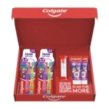 Colgate Kids 3 Starter Kit: Toothpaste, Toothbrushes & Timer