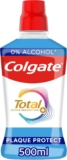 Colgate Total Peppermint Blast Mouthwash with CPC,500 ml (Pack of 1) Protects Against Germs for 24hrs
