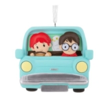 Collectable Harry Potter Hanging Ornament – Harry & Ron Flying Ford Design