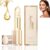 Color Changing Lipstick with Gold Foil,Transparente Transferproof Gold Crystal Color Changing Lip Stick,Moisturizing Lip Plumper,Long-Lasting Tinted Lip Balm,Lip Balm For Dry Cracked Lips,Girly Stuff